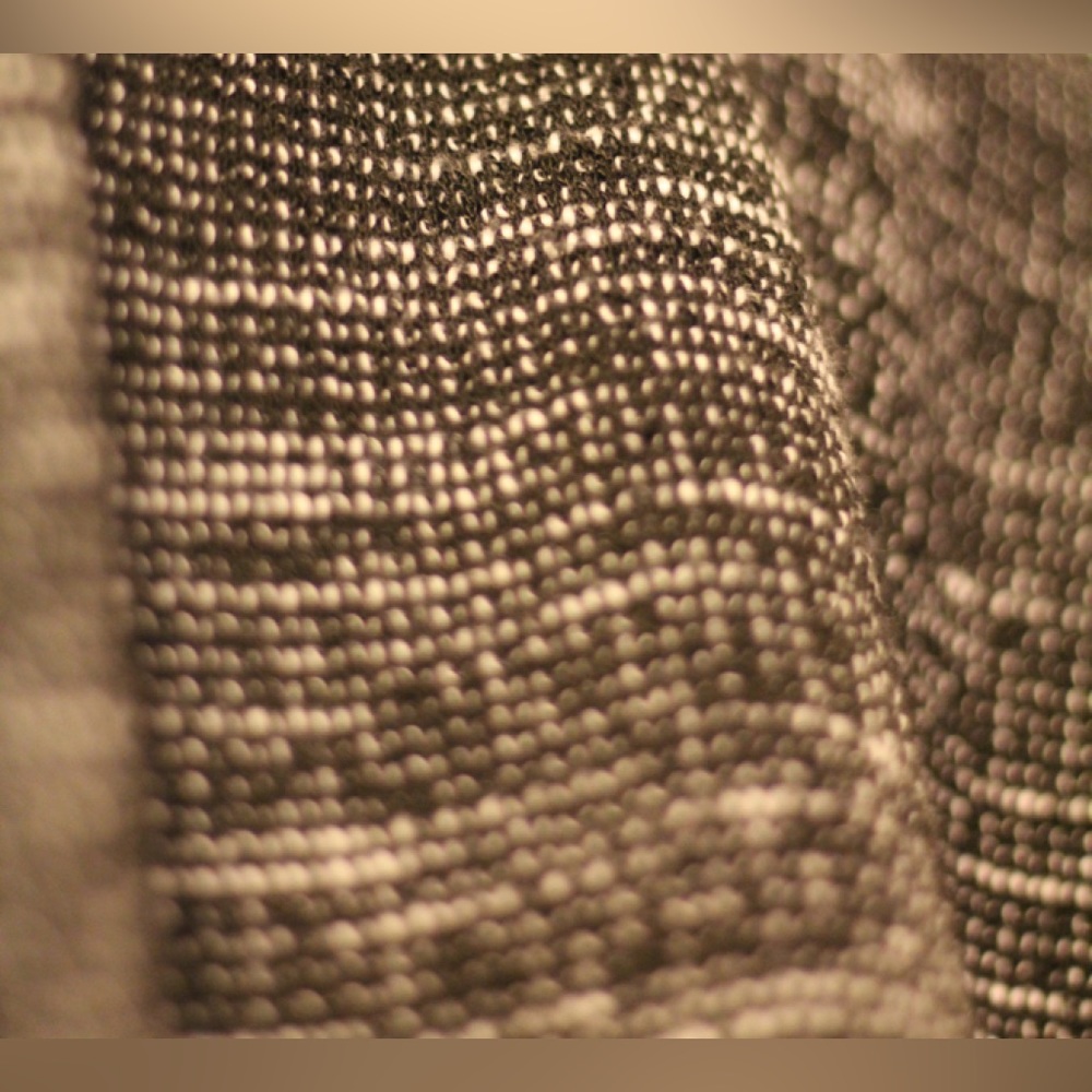 Black and White Speckled Skirt